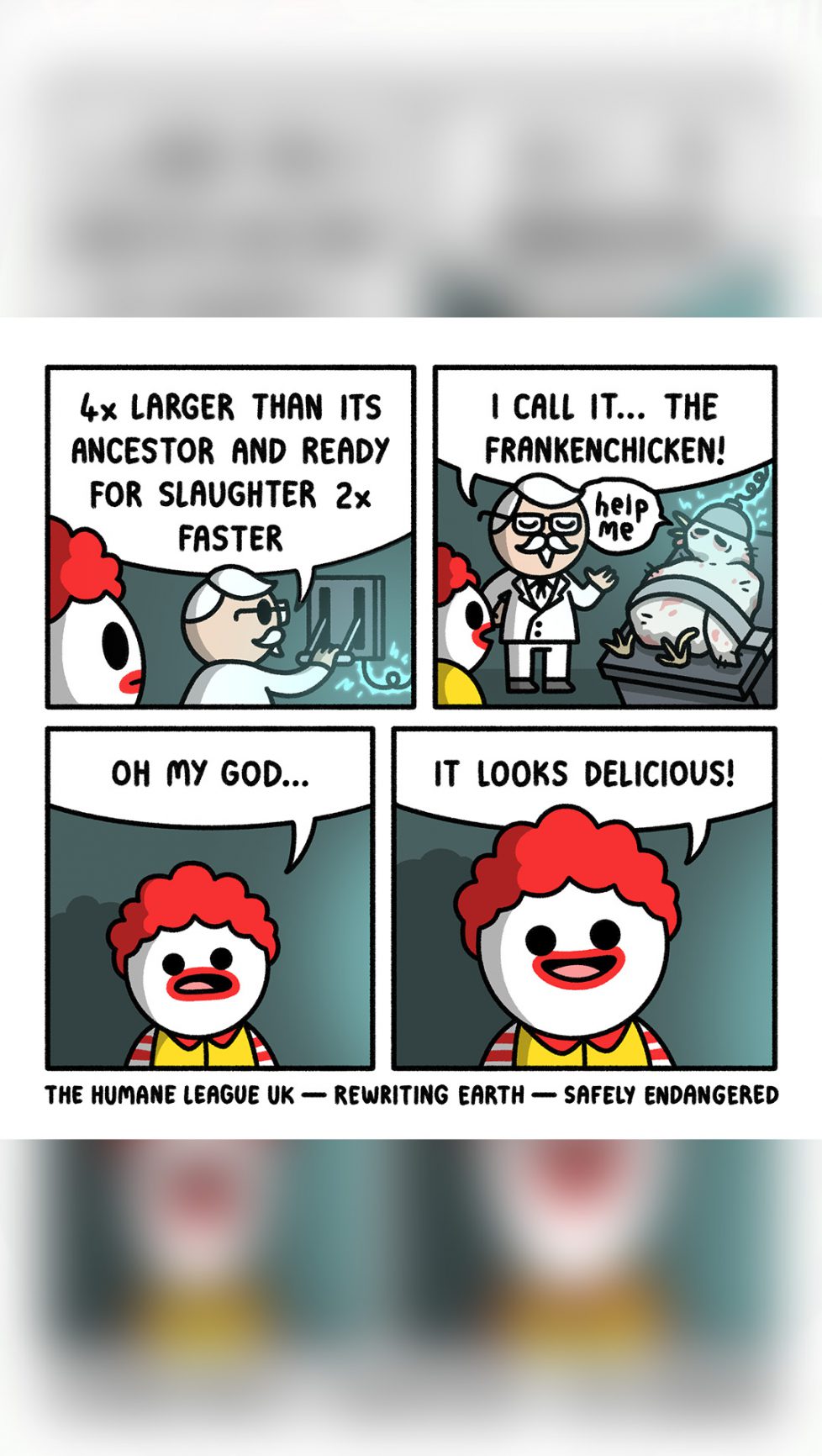 Frankenchickens - Safely Endagered